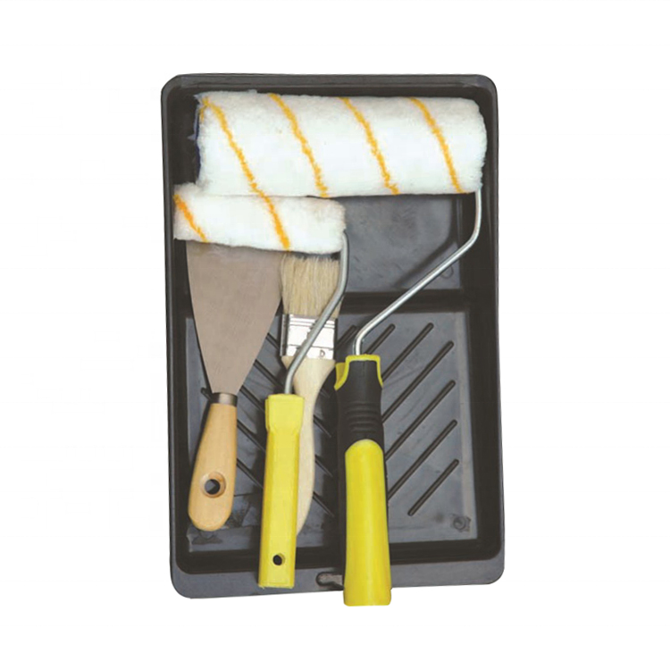 Paint Tray Kits 7PC Målarvägg Roller Brush Set Billigt Pris Från Tillverkare Kina